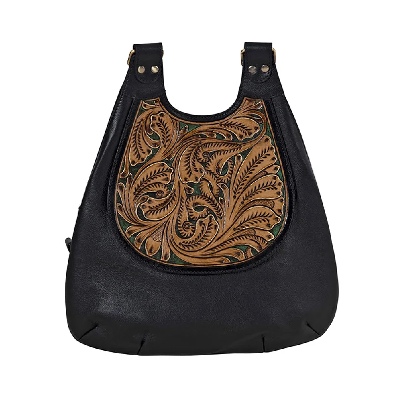 Minah Vista Hand-Tooled Bag