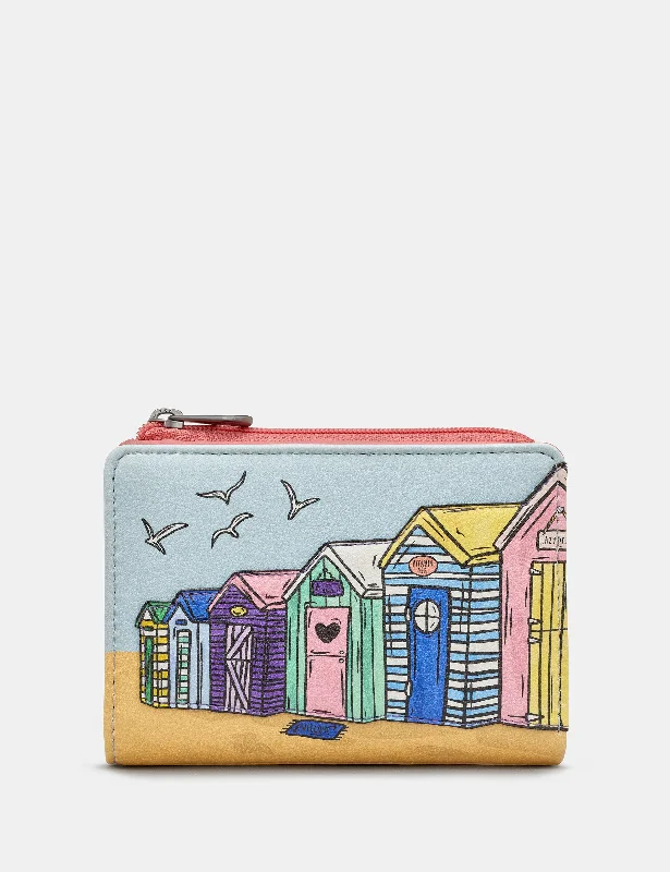 Beside The Seaside Leather Flap Over Purse