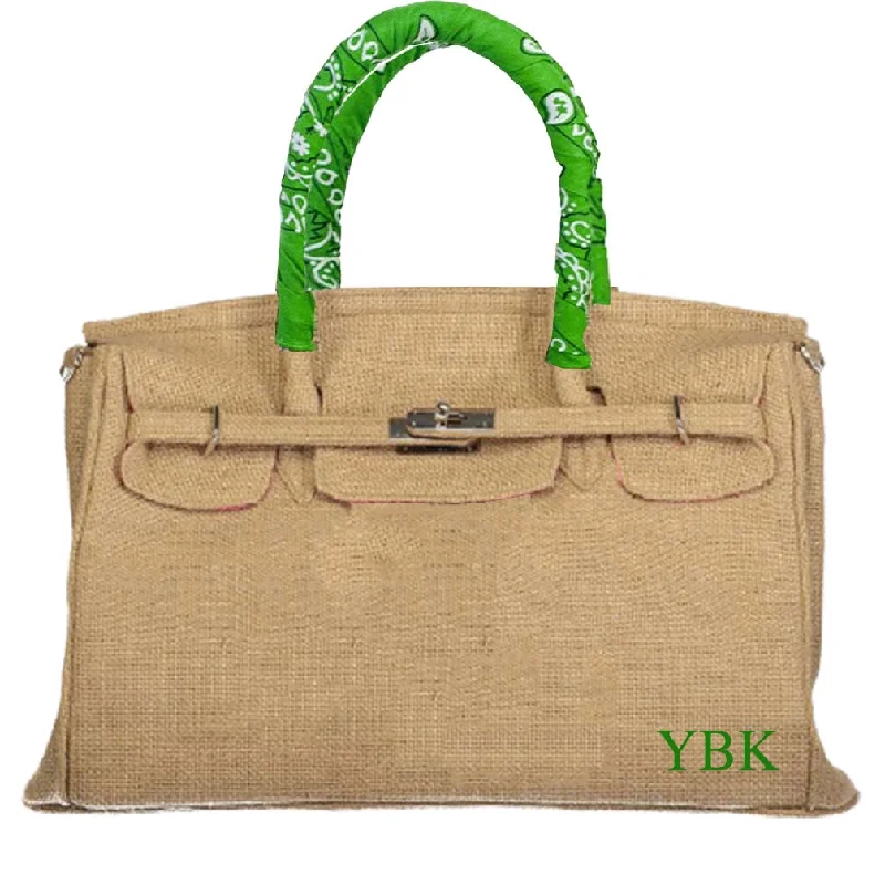 24H Birkin Style Small Monogram