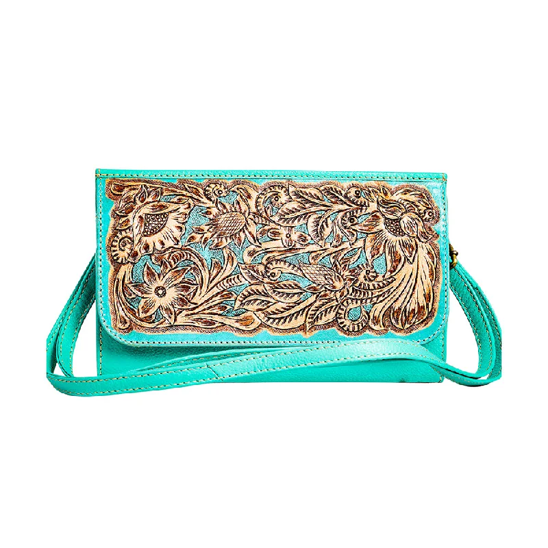 Twila Hand-tooled Small Bag