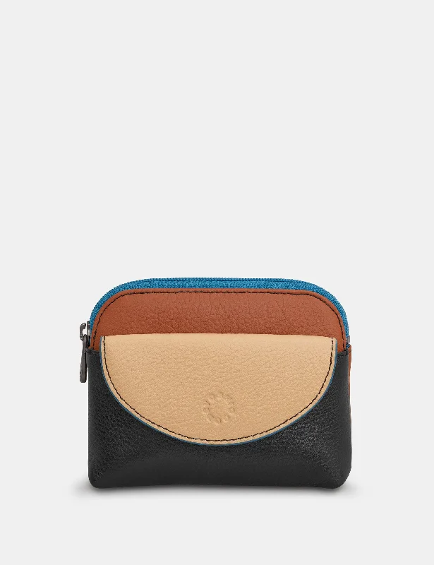 Rustic Colour Block Tatum Zip Top Purse