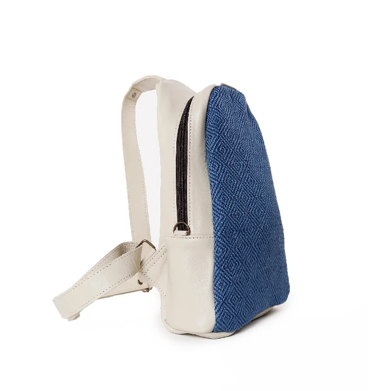 CROSSBODY SLING - NAVY SUNSET - BONE