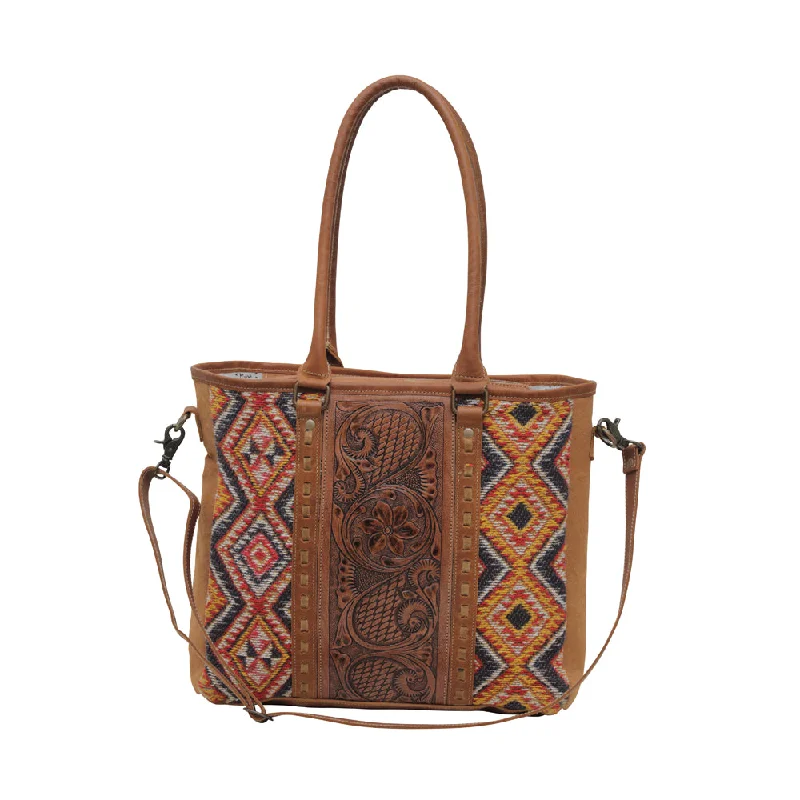 Scarlett Hand-Tooled Bag