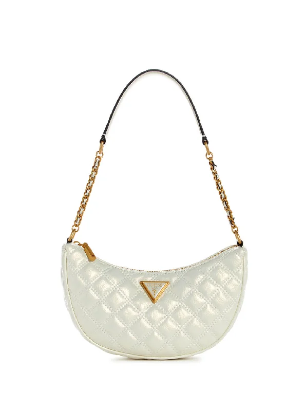 White Giully Shoulder Bag