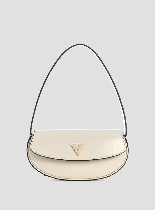 White Arnela Shoulder Bag