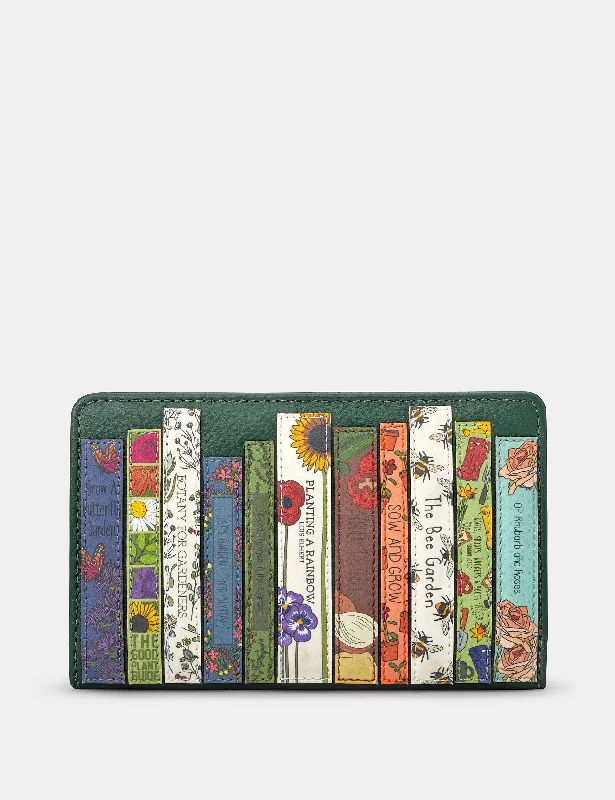 Green Fingers Bookworm Leather Oxford Purse