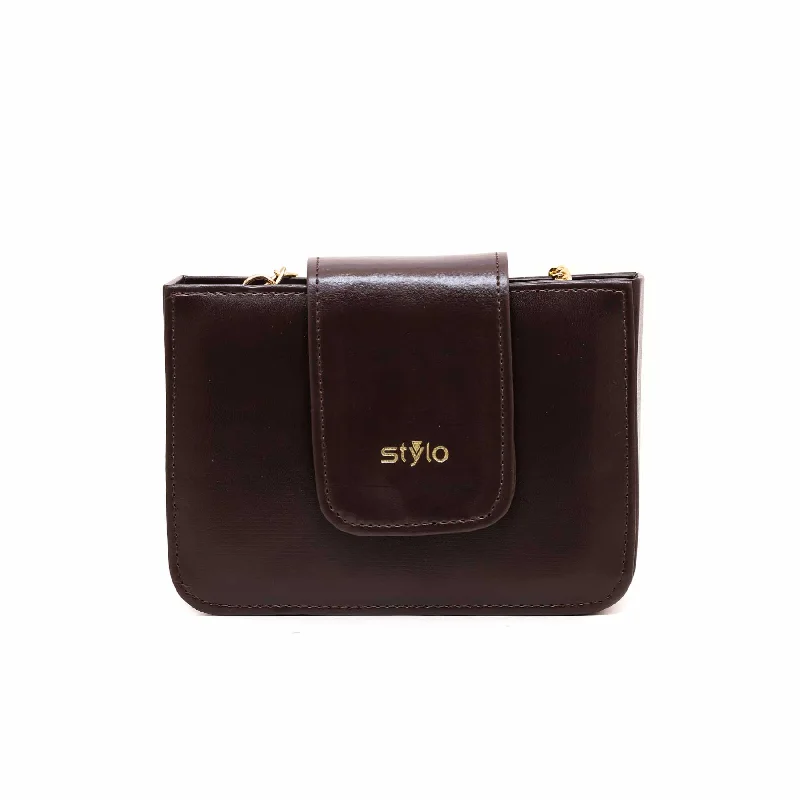 Brown Casual Shoulder Bag P55383