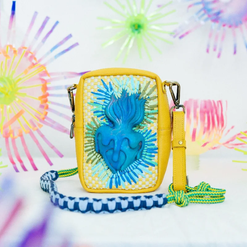 [Leeroy New x R2R] Sacred Heart Crossbody Bag Yellow