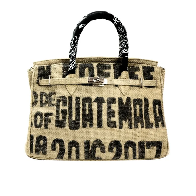 Birkin Style Guatemala Jute - Available in 4 sizes